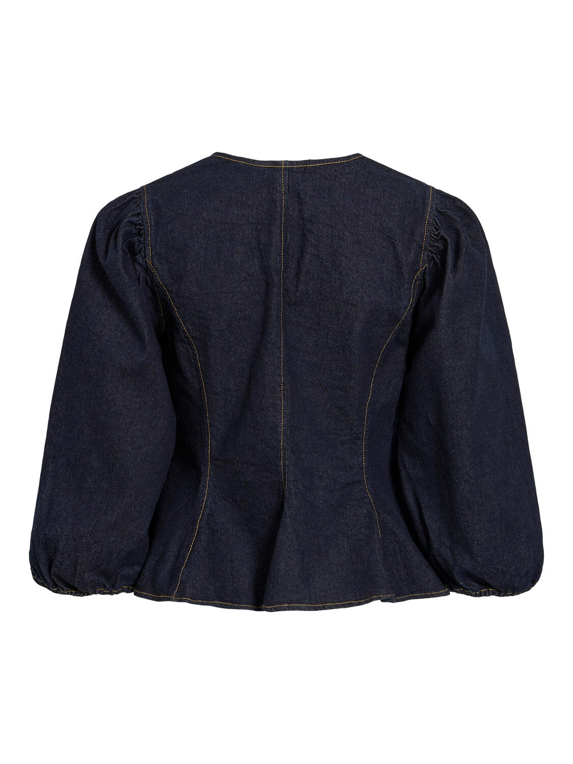 Virose Ballon denimskjorte - Dark Blue Denim